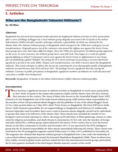 Who are the Bangladeshi ‘Islamist Militants’