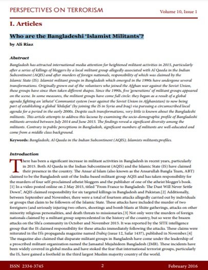 Who are the Bangladeshi ‘Islamist Militants’